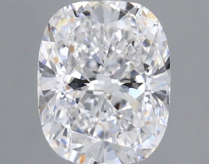 1.06 Carat Cushion Shaped, Ideal Cut, D Color, VVS2 Clarity, IGI Certified Lab Grown Diamond