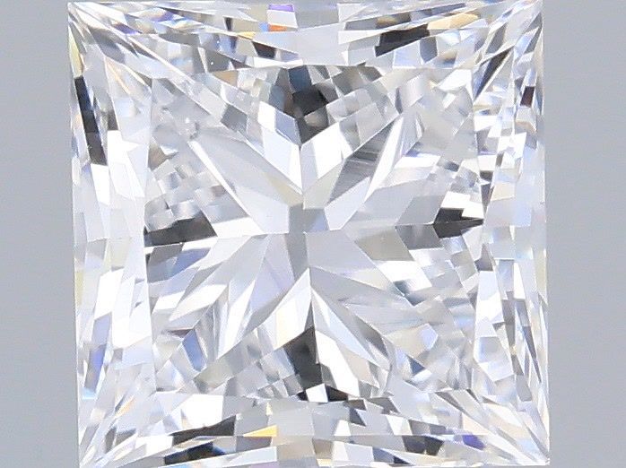 1.06 Carat Princess Shaped, Very Good Cut, D Color, VVS2 Clarity, IGI Certified Lab Grown Diamond