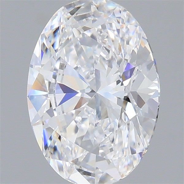 1.76 Carat Oval Shaped, Very Good Cut, D Color, VVS2 Clarity, IGI Certified Lab Grown Diamond