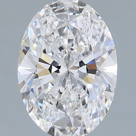 1.28 Carat Oval Shaped, Very Good Cut, D Color, VS2 Clarity, IGI Certified Lab Grown Diamond