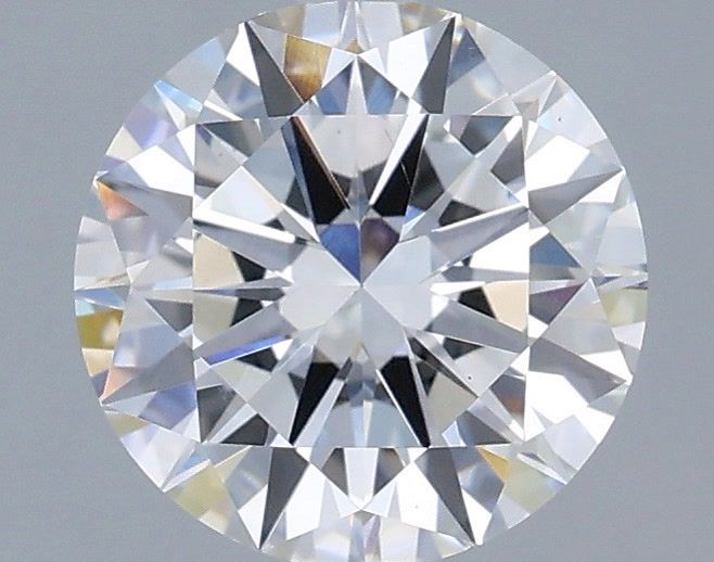 1.70 Carat Round Shaped, Excellent Cut, D Color, VVS2 Clarity, IGI Certified Lab Grown Diamond
