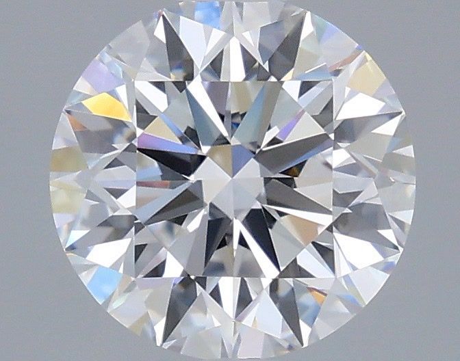 2.53 Carat Round Shaped, Excellent Cut, D Color, VVS2 Clarity, IGI Certified Lab Grown Diamond