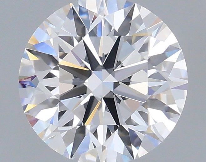 0.86 Carat Round Shaped, Ideal Cut, D Color, VVS2 Clarity, IGI Certified Lab Grown Diamond