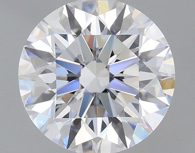 1.09 Carat Round Shaped, Ideal Cut, D Color, VVS2 Clarity, IGI Certified Lab Grown Diamond