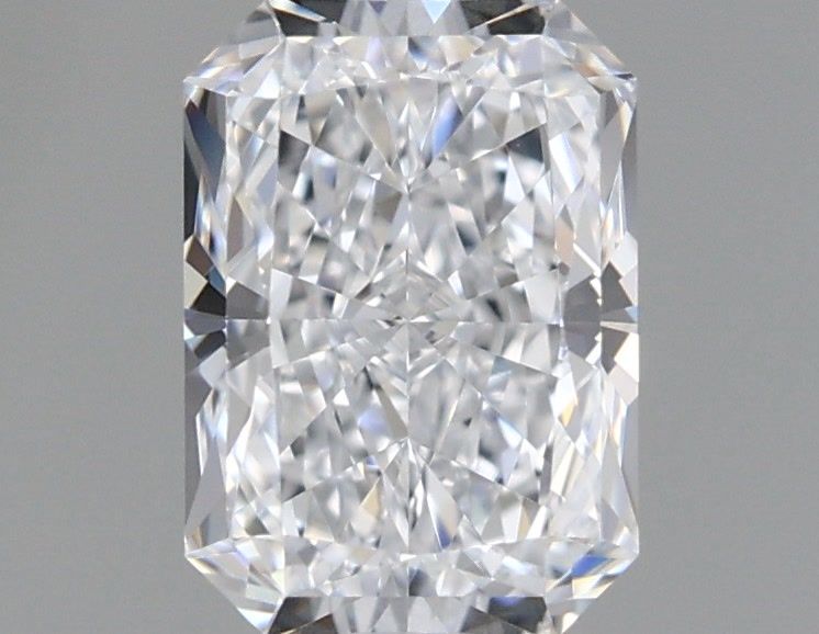1.05 Carat Radiant Shaped, Ideal Cut, D Color, VVS1 Clarity, IGI Certified Lab Grown Diamond