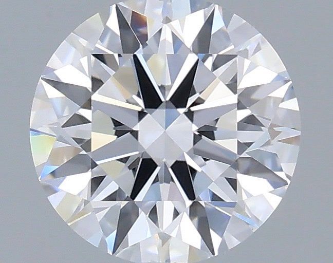 1.09 Carat Round Shaped, Ideal Cut, D Color, VVS2 Clarity, IGI Certified Lab Grown Diamond