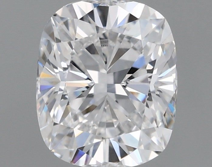 1.00 Carat Cushion Shaped, Ideal Cut, D Color, VVS2 Clarity, IGI Certified Lab Grown Diamond