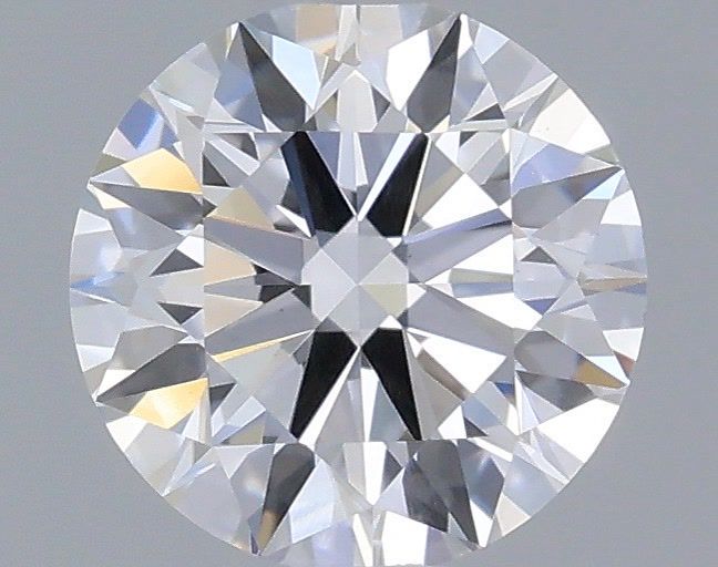 0.53 Carat Round Shaped, Ideal Cut, D Color, VS2 Clarity, IGI Certified Lab Grown Diamond