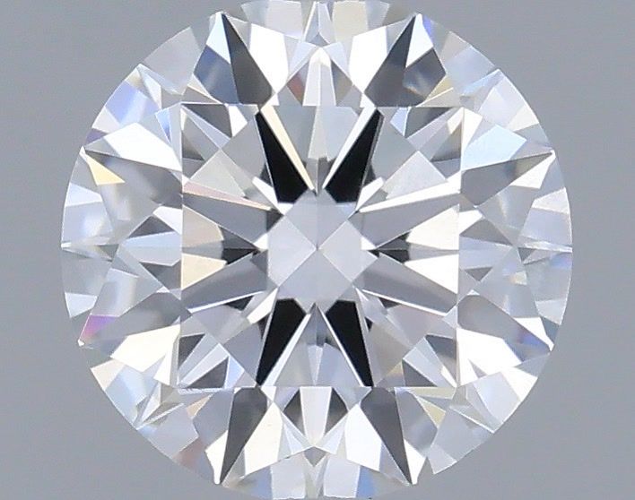 0.51 Carat Round Shaped, Ideal Cut, D Color, VS2 Clarity, IGI Certified Lab Grown Diamond