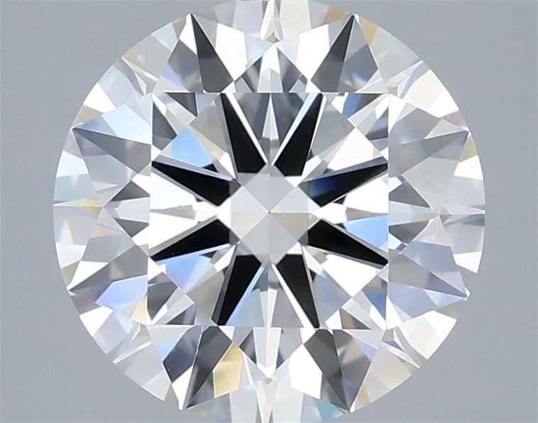 3.02 Carat Round Shaped, Ideal Cut, G Color, VVS2 Clarity, IGI Certified Lab Grown Diamond