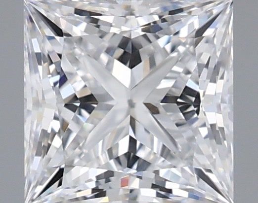1.21 Carat Princess Shaped, Ideal Cut, D Color, VVS1 Clarity, IGI Certified Lab Grown Diamond