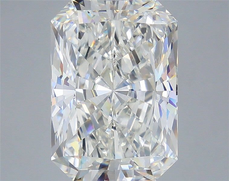 5.02 Carat Radiant Shaped, Ideal Cut, G Color, VS1 Clarity, IGI Certified Lab Grown Diamond