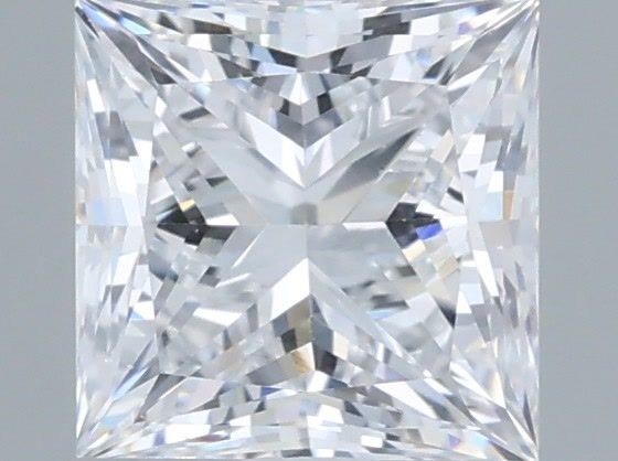1.08 Carat Princess Shaped, Very Good Cut, D Color, VS1 Clarity, IGI Certified Lab Grown Diamond