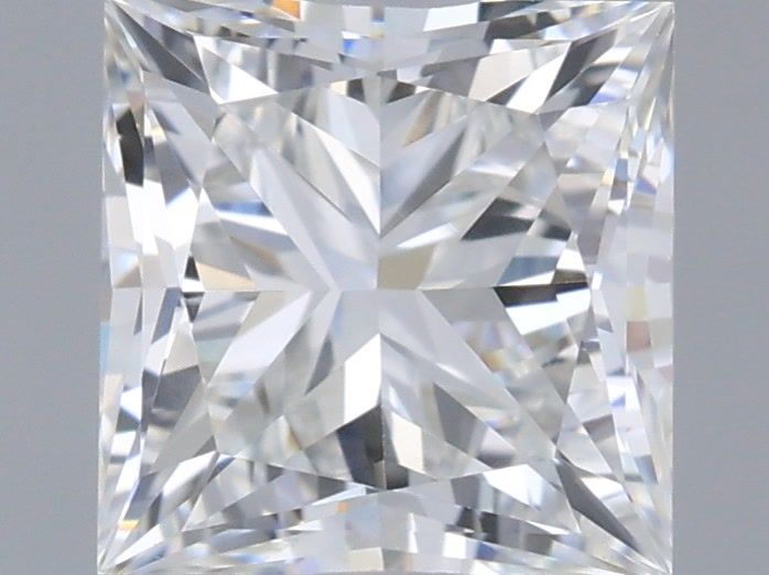 1.03 Carat Princess Shaped, Very Good Cut, E Color, VVS2 Clarity, IGI Certified Lab Grown Diamond