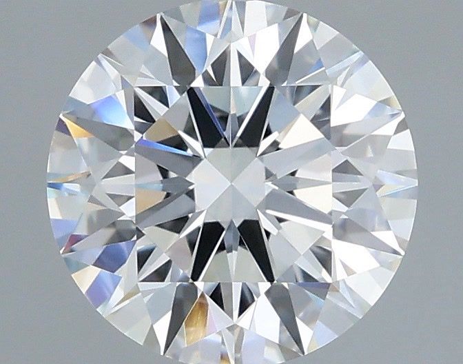 2.05 Carat Round Shaped, Ideal Cut, F Color, VVS2 Clarity, IGI Certified Lab Grown Diamond