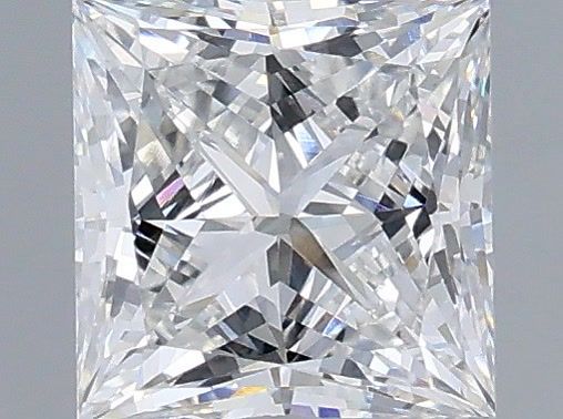 1.11 Carat Princess Shaped, Very Good Cut, E Color, VVS2 Clarity, IGI Certified Lab Grown Diamond