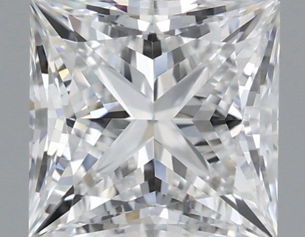 1.02 Carat Princess Shaped, Ideal Cut, E Color, VVS1 Clarity, IGI Certified Lab Grown Diamond