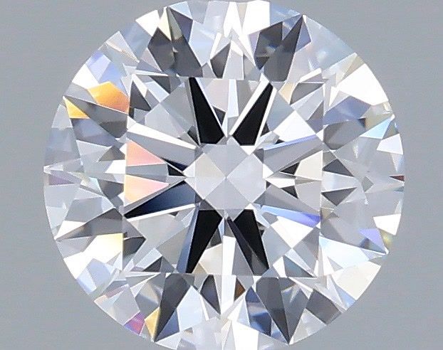 1.06 Carat Round Shaped, Ideal Cut, D Color, VVS2 Clarity, IGI Certified Lab Grown Diamond