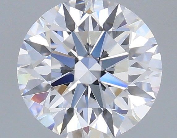 0.34 Carat Round Shaped, Ideal Cut, D Color, VVS2 Clarity, IGI Certified Lab Grown Diamond