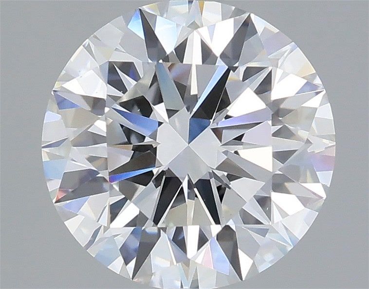 3.04 Carat Round Shaped, Excellent Cut, F Color, VS1 Clarity, IGI Certified Lab Grown Diamond