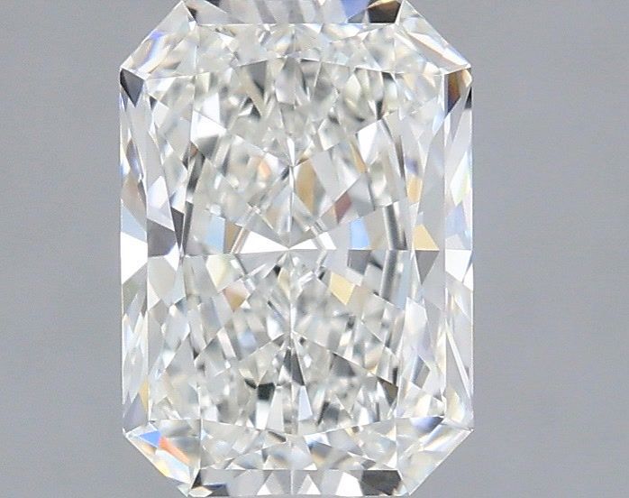 1.40 Carat Radiant Shaped, Ideal Cut, F Color, VVS2 Clarity, IGI Certified Lab Grown Diamond