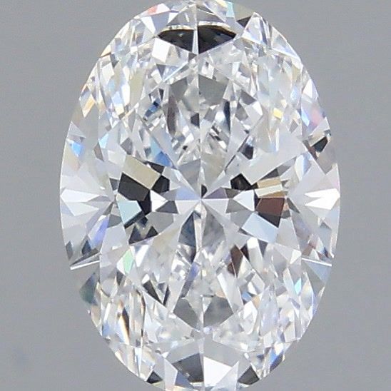 1.65 Carat Oval Shaped, Very Good Cut, D Color, VVS2 Clarity, IGI Certified Lab Grown Diamond