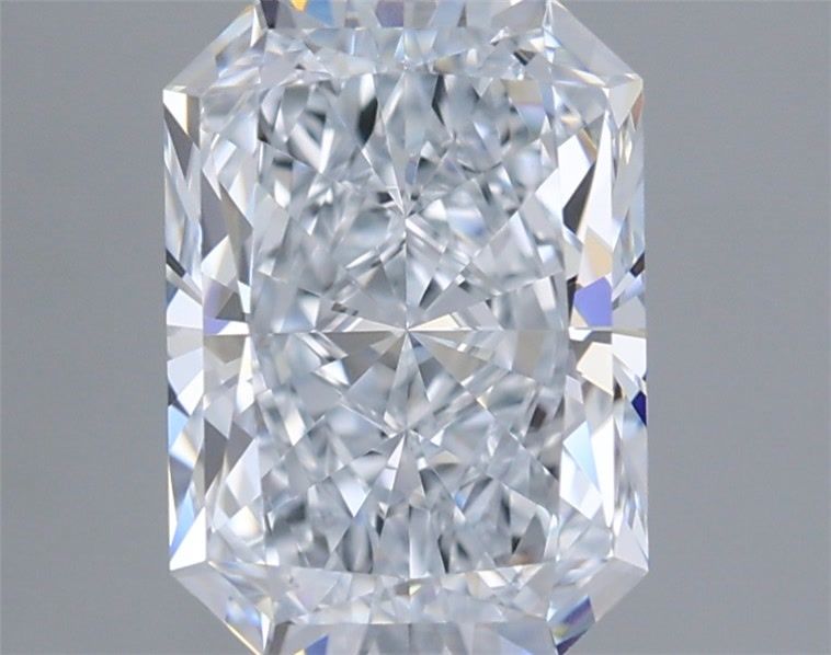 1.52 Carat Radiant Shaped, Ideal Cut, F Color, VVS1 Clarity, IGI Certified Lab Grown Diamond