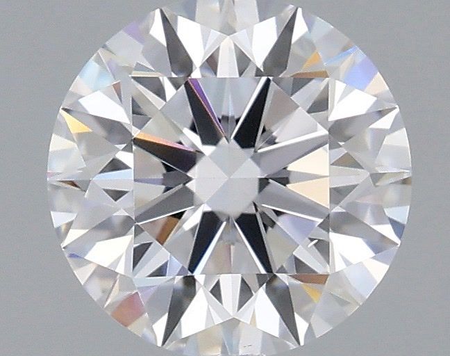 1.26 Carat Round Shaped, Ideal Cut, D Color, VS2 Clarity, IGI Certified Lab Grown Diamond