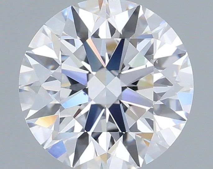 1.09 Carat Round Shaped, Ideal Cut, D Color, VS2 Clarity, IGI Certified Lab Grown Diamond