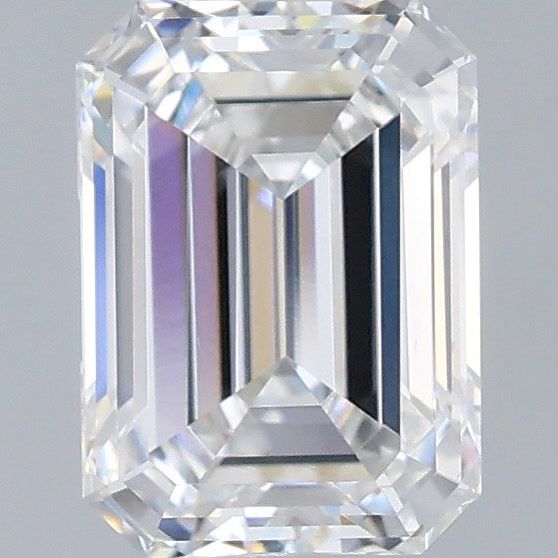1.84 Carat Emerald Shaped, Ideal Cut, E Color, VS1 Clarity, IGI Certified Lab Grown Diamond