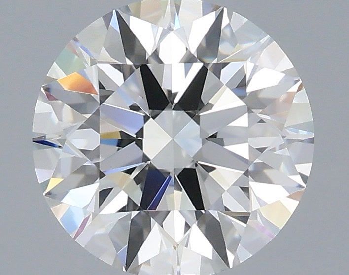 2.09 Carat Round Shaped, Ideal Cut, E Color, VVS2 Clarity, IGI Certified Lab Grown Diamond