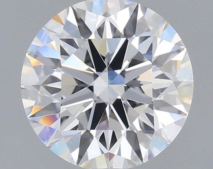 1.28 Carat Round Shaped, Ideal Cut, D Color, VVS2 Clarity, IGI Certified Lab Grown Diamond