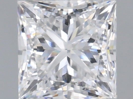 1.06 Carat Princess Shaped, Very Good Cut, D Color, VVS2 Clarity, IGI Certified Lab Grown Diamond