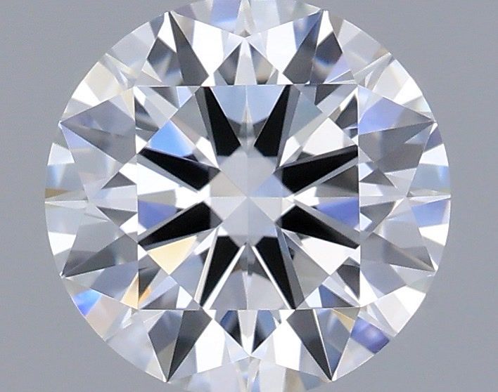 1.06 Carat Round Shaped, Ideal Cut, D Color, VVS2 Clarity, IGI Certified Lab Grown Diamond