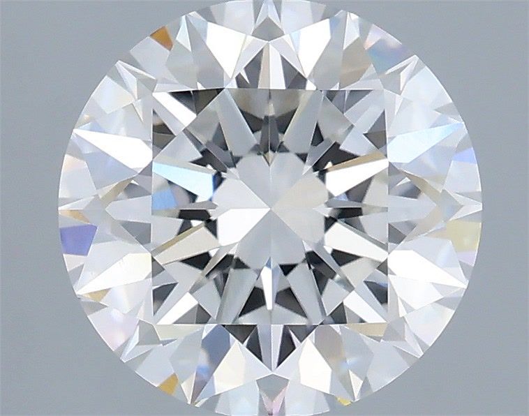2.96 Carat Round Shaped, Excellent Cut, F Color, VVS2 Clarity, IGI Certified Lab Grown Diamond