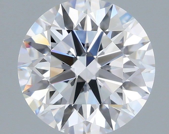 1.58 Carat Round Shaped, Ideal Cut, D Color, VVS2 Clarity, IGI Certified Lab Grown Diamond