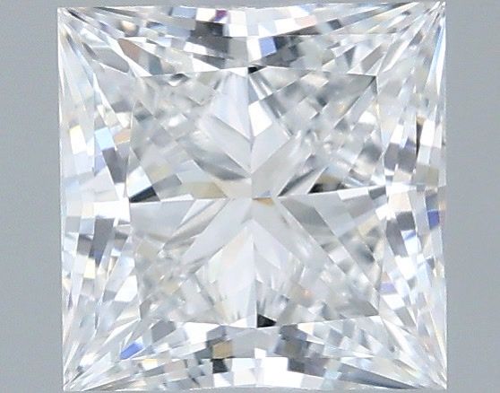 1.02 Carat Princess Shaped, Very Good Cut, D Color, VS1 Clarity, IGI Certified Lab Grown Diamond