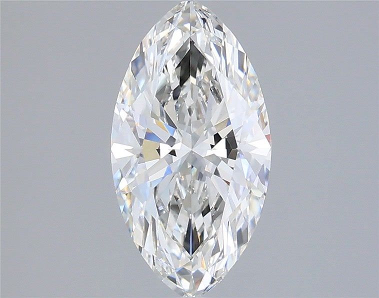 1.53 Carat Marquise Shaped, Ideal Cut, G Color, VVS2 Clarity, IGI Certified Lab Grown Diamond