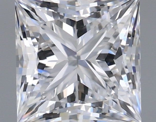 1.20 Carat Princess Shaped, Ideal Cut, E Color, VVS2 Clarity, IGI Certified Lab Grown Diamond