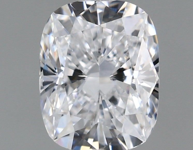 1.01 Carat Cushion Shaped, Ideal Cut, D Color, VVS2 Clarity, IGI Certified Lab Grown Diamond
