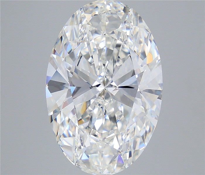 8.02 Carat Oval Shaped, Very Good Cut, E Color, VVS2 Clarity, IGI Certified Lab Grown Diamond