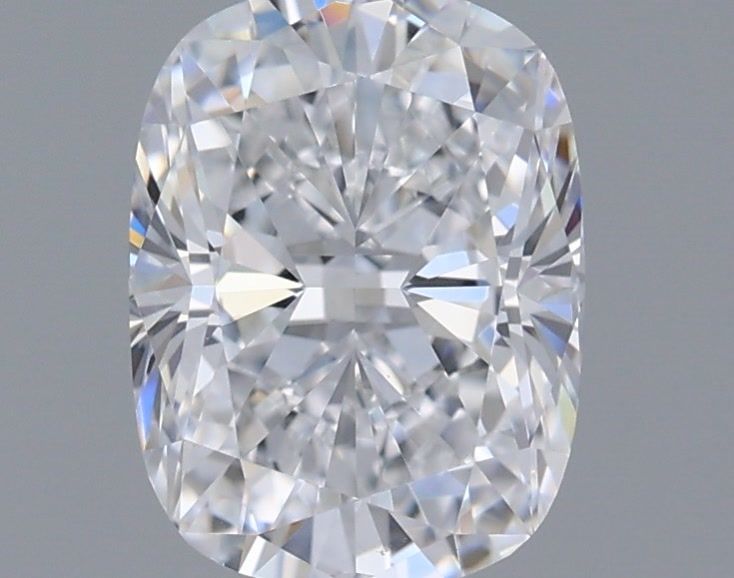 1.03 Carat Cushion Shaped, Ideal Cut, D Color, VVS2 Clarity, IGI Certified Lab Grown Diamond