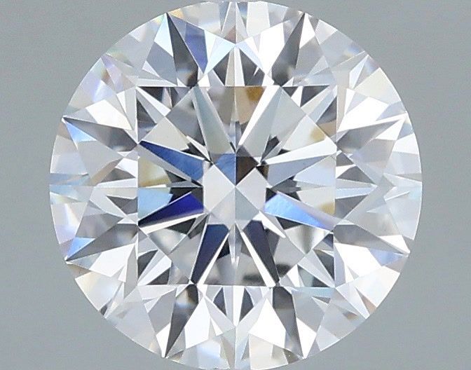 1.60 Carat Round Shaped, Excellent Cut, D Color, VVS2 Clarity, IGI Certified Lab Grown Diamond