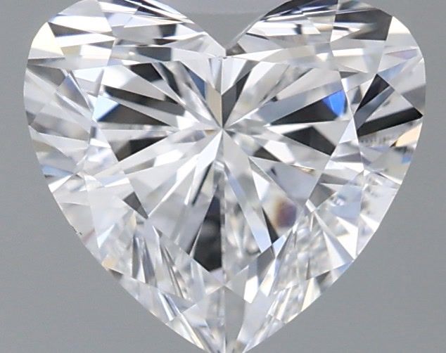 0.98 Carat Heart Shaped, Excellent Cut, D Color, VS1 Clarity, IGI Certified Lab Grown Diamond