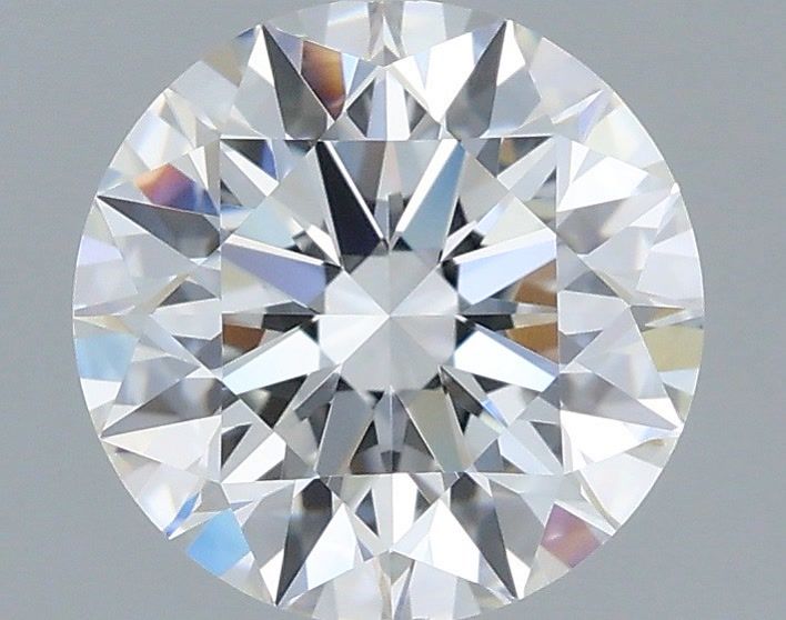 1.90 Carat Round Shaped, Excellent Cut, F Color, VVS1 Clarity, IGI Certified Lab Grown Diamond