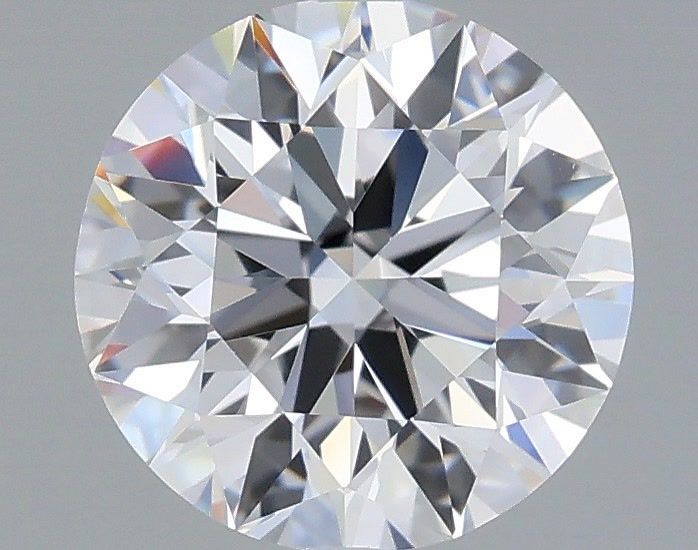 1.29 Carat Round Shaped, Excellent Cut, D Color, VVS2 Clarity, IGI Certified Lab Grown Diamond