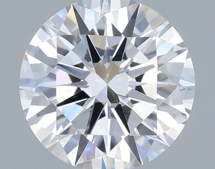 0.73 Carat Round Shaped, Excellent Cut, D Color, VS2 Clarity, IGI Certified Lab Grown Diamond