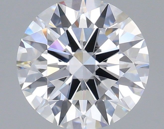 1.53 Carat Round Shaped, Ideal Cut, D Color, VVS2 Clarity, IGI Certified Lab Grown Diamond