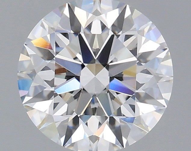 1.58 Carat Round Shaped, Ideal Cut, F Color, VVS2 Clarity, IGI Certified Lab Grown Diamond