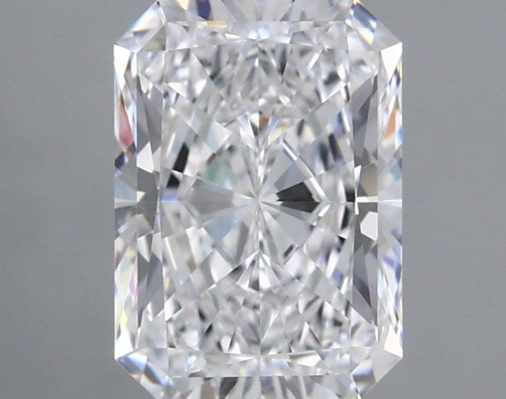 1.09 Carat Radiant Shaped, Ideal Cut, D Color, VVS1 Clarity, IGI Certified Lab Grown Diamond